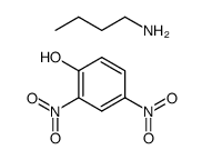 2,4-二硝基苯酚丁铵盐 结构式