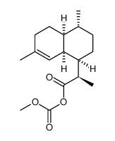 (3R)-dihydroarteannuin B acid methyl carbonate 结构式
