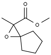 2-甲基-1-氧杂螺[2.4]庚烷-2-羧酸甲酯 结构式