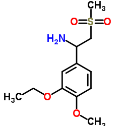 3-乙氧基-4-甲氧基-α-[(甲基磺酰基)甲基]-苯甲胺 结构式
