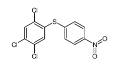 1,2,4-三氯-5-[(4-硝基苯基)硫代]苯 结构式