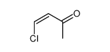 1-氯-1-丁烯-3-酮 结构式