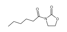 3-己酰基-2-恶唑烷酮 结构式