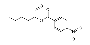 Hexanal, 2-[(4-nitrobenzoyl)oxy]- 结构式