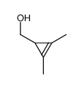 2-Cyclopropene-1-methanol, 2,3-dimethyl- 结构式