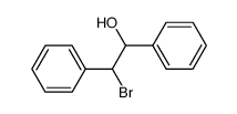 β-溴-α-苯基苯乙醇 结构式