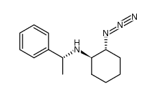 Benzenemethanamine, N-[(1R,2R)-2-azidocyclohexyl]-α-methyl-, (αR)- 结构式