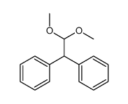 Benzene, 1,1'-(2,2-dimethoxyethylidene)bis- 结构式
