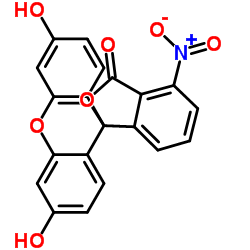 4-硝基荧光素 结构式