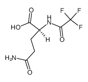 N-三氟乙酰-L-谷氨酰胺 结构式