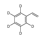 苯乙烯-D5 结构式