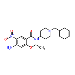 西尼必利 结构式