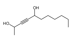 3-Undecyne-2,5-diol 结构式
