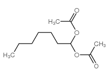 1-(乙酰氧基)庚酯乙酸酯 结构式
