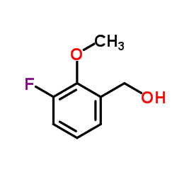 (9ci)-3-氟-2-甲氧基-苯甲醇 结构式