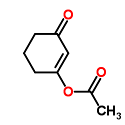 3-乙酰氧基-2-环己烯-1-酮 结构式
