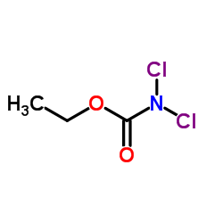 N,N-二氯氨基甲酸乙酯 结构式