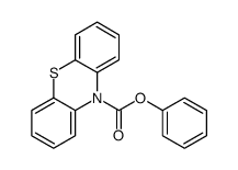 10H-Phenothiazine-10-carboxylic acid, phenyl ester 结构式