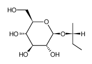 β-D-Glucopyranoside, (1R)-1-methylpropyl 结构式