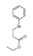 3-(苯基硒代)丙酸乙酯 结构式