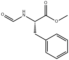 N-甲酰基-L-苯丙氨酸甲酯 结构式