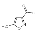 5-甲基异恶唑-3-羰酰氯 结构式