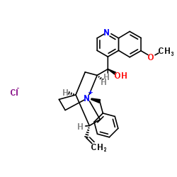 N-苄基奎宁氯 结构式