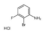 2-溴-3-氟苯胺盐酸盐 结构式
