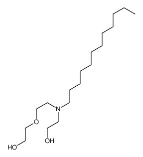 Ethanol, 2-[dodecyl[2-(2-hydroxyethoxy)ethyl]amino]- 结构式