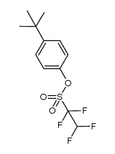 4-tert-butylphenyl 1,1,2,2-tetrafluoroethanesulfonate 结构式