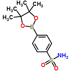 4-氨磺酰基苯硼酸频哪醇酯 结构式