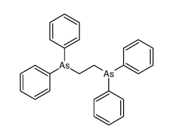 乙烯二(二苯基胂) 结构式