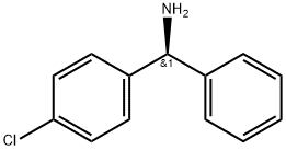(S)-4-氯苯基苯基甲胺 结构式