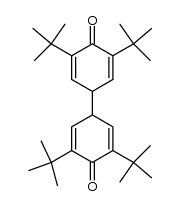 3,3',5,5'-四叔丁基-4,4'-联苯醌 结构式