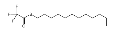 S-dodecyl 2,2,2-trifluoroethanethioate 结构式