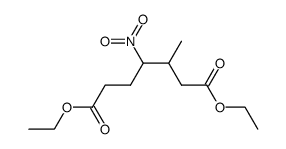 3-甲基-4-硝基庚二酸二乙酯 结构式
