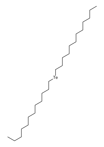 1-dodecyltellanyldodecane 结构式
