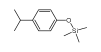 (4-isopropylphenoxy)trimethylsilane 结构式