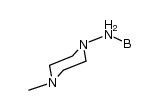 N-氨基-4-甲基哌嗪硼烷 结构式