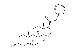 pregnenolone 21-pyridinium iodide 结构式