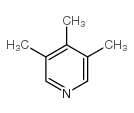 3,4,5-三甲基吡啶 结构式