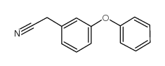 3-苯氧基苯乙腈 结构式