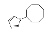 N-环辛基咪唑 结构式