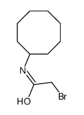 Acetamide, 2-bromo-N-cyclooctyl- 结构式