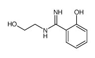 2-羟基-N-(2-羟乙基)苯甲脒 结构式