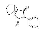 六氢-2-(2-吡啶基)-4,7-环氧-1H-异吲哚-1,3(2H)-二酮 结构式