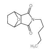 4,7-Epoxy-1H-isoindole-1,3(2H)-dione, hexahydro-2-pentyl- 结构式