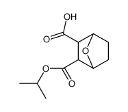7-氧杂双环[2.2.1]庚烷-2,3-二羧酸单(1-甲基乙基)酯,(外,外)- 结构式