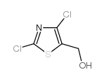 2,4-二氯-5-噻唑甲醇 结构式