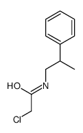 2-氯-N-(2-苯基丙基)乙酰胺 结构式